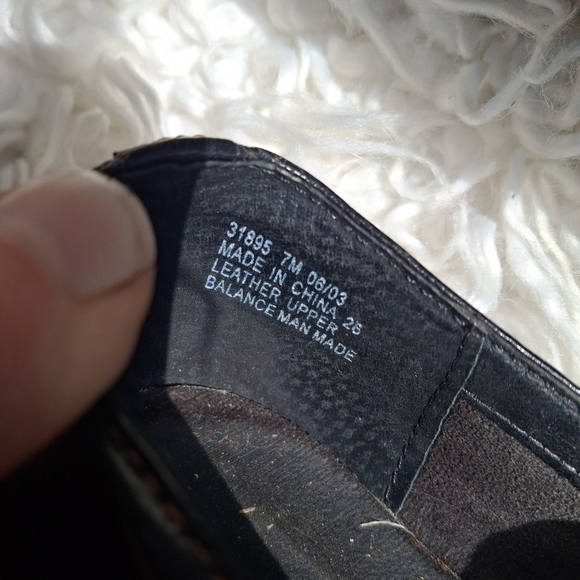 Clarks Black Leather Slip-On Loafers with Chunky Sole - Picture 7 of 11